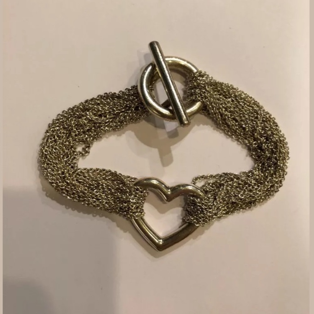 Tiffany & Co Heart String Bracelet - Picture 2 of 13